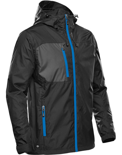 Men's Olympia Shell - Black/ Azure Blue
