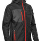 Men's Olympia Shell - Black/Bright Red