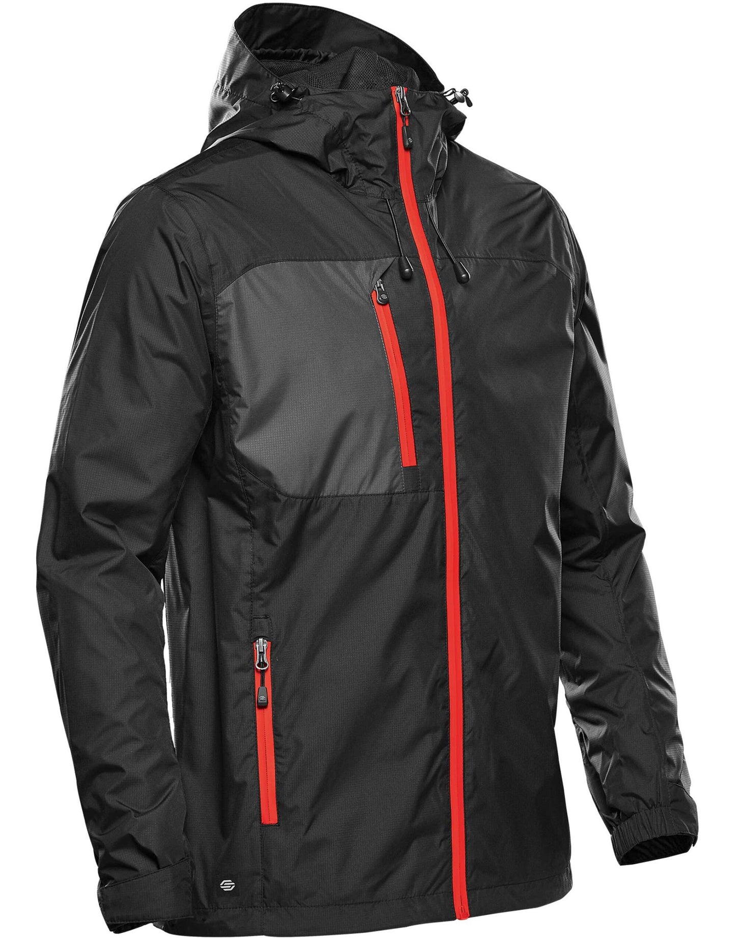 Men's Olympia Shell - Black/Bright Red