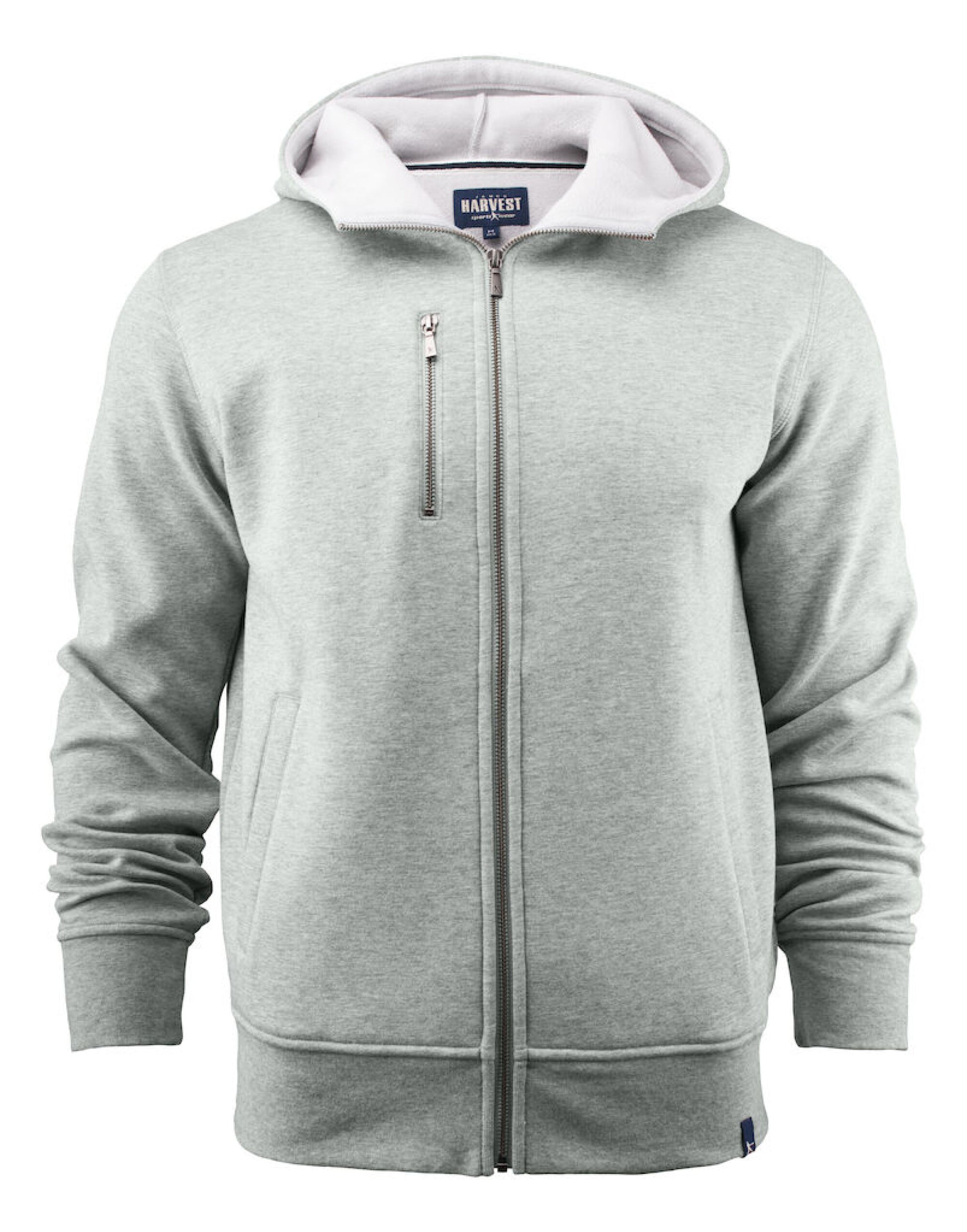 Parkwick Full Zip Hood - Grey Melange