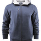 Parkwick Full Zip Hood - Dark Blue Melange