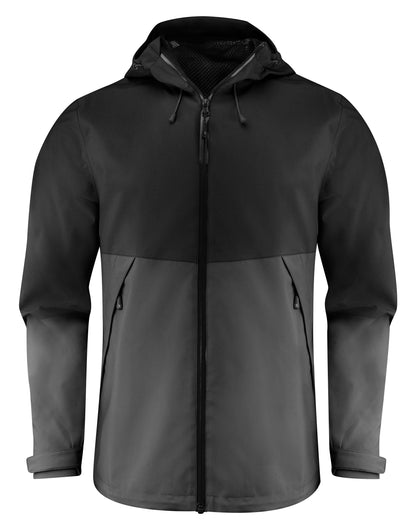 Northville Two-Tone Shell Jacket - Black
