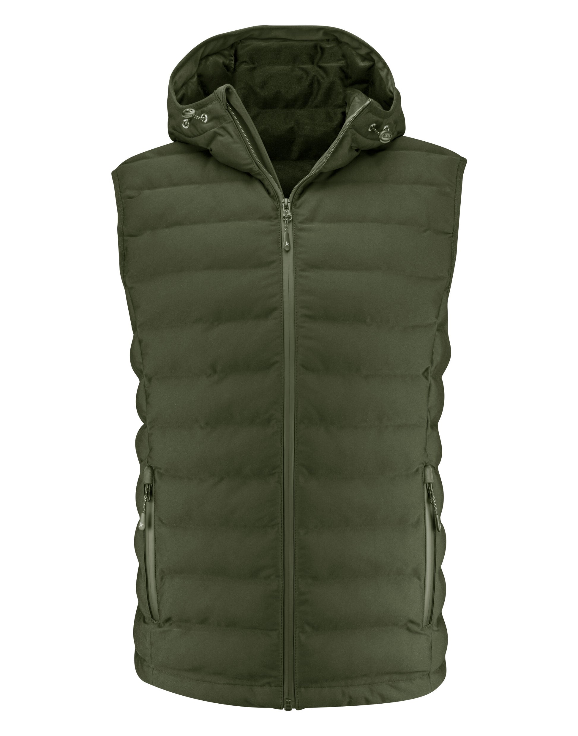 Woodlake Heights Padded Vest - Moss Green