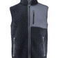 Kingsley Sherpa Fleece Vest - Navy