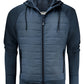 Keyport Full Zip Hooded Hybrid Jacket - Navy