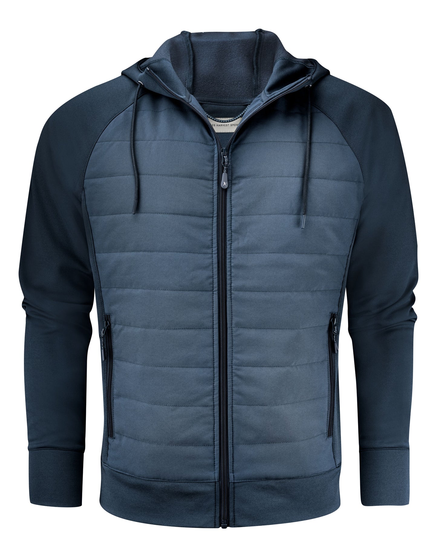 Keyport Full Zip Hooded Hybrid Jacket - Navy