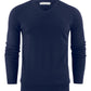 Ashland V-Neck Knit Sweat - Navy