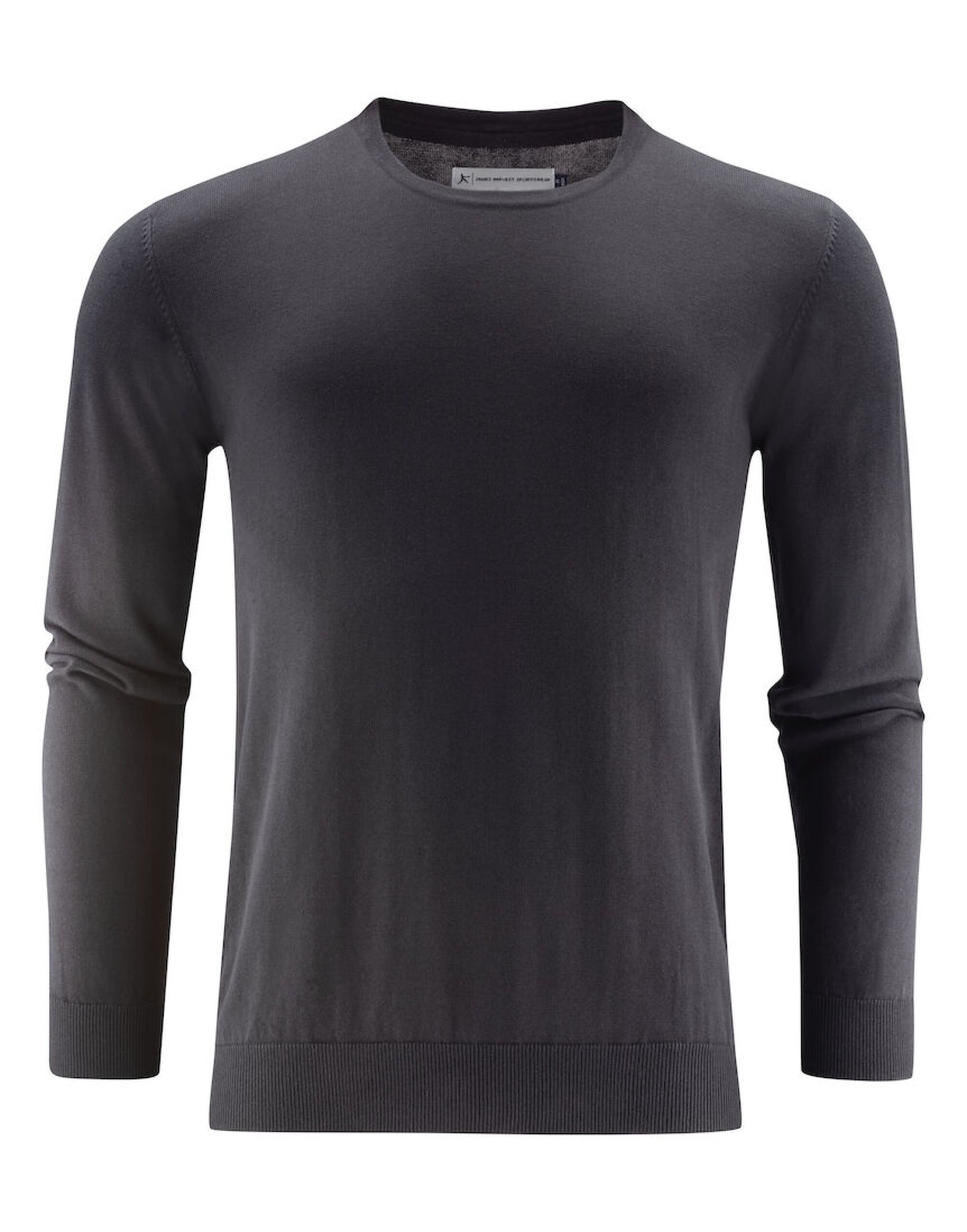 Ashland U-Neck Knit Sweat - Black