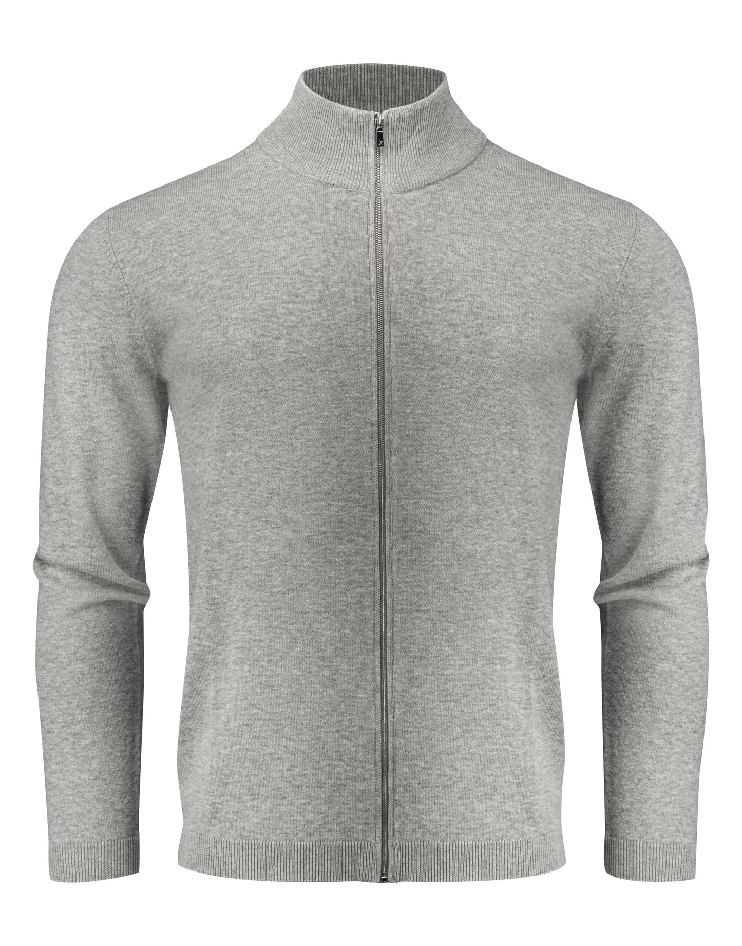 Ashland Knitted Cardigan - Grey Melange