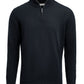 Ashland Unisex 1/2 Zip Knitted Sweater - Navy