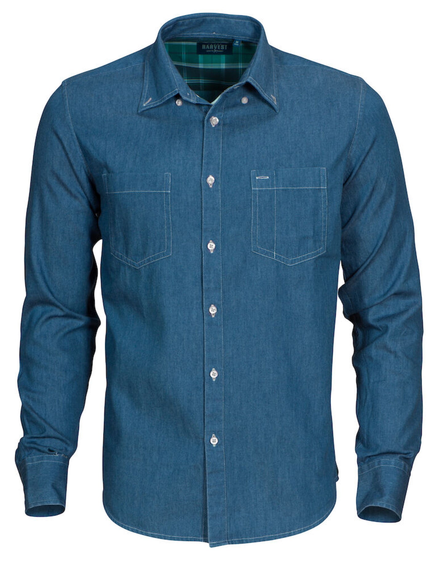 Jupiter Denim Look Shirt - Blue Denim