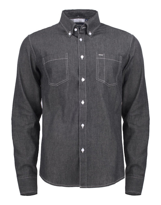 Jupiter Denim Look Shirt - Black Denim