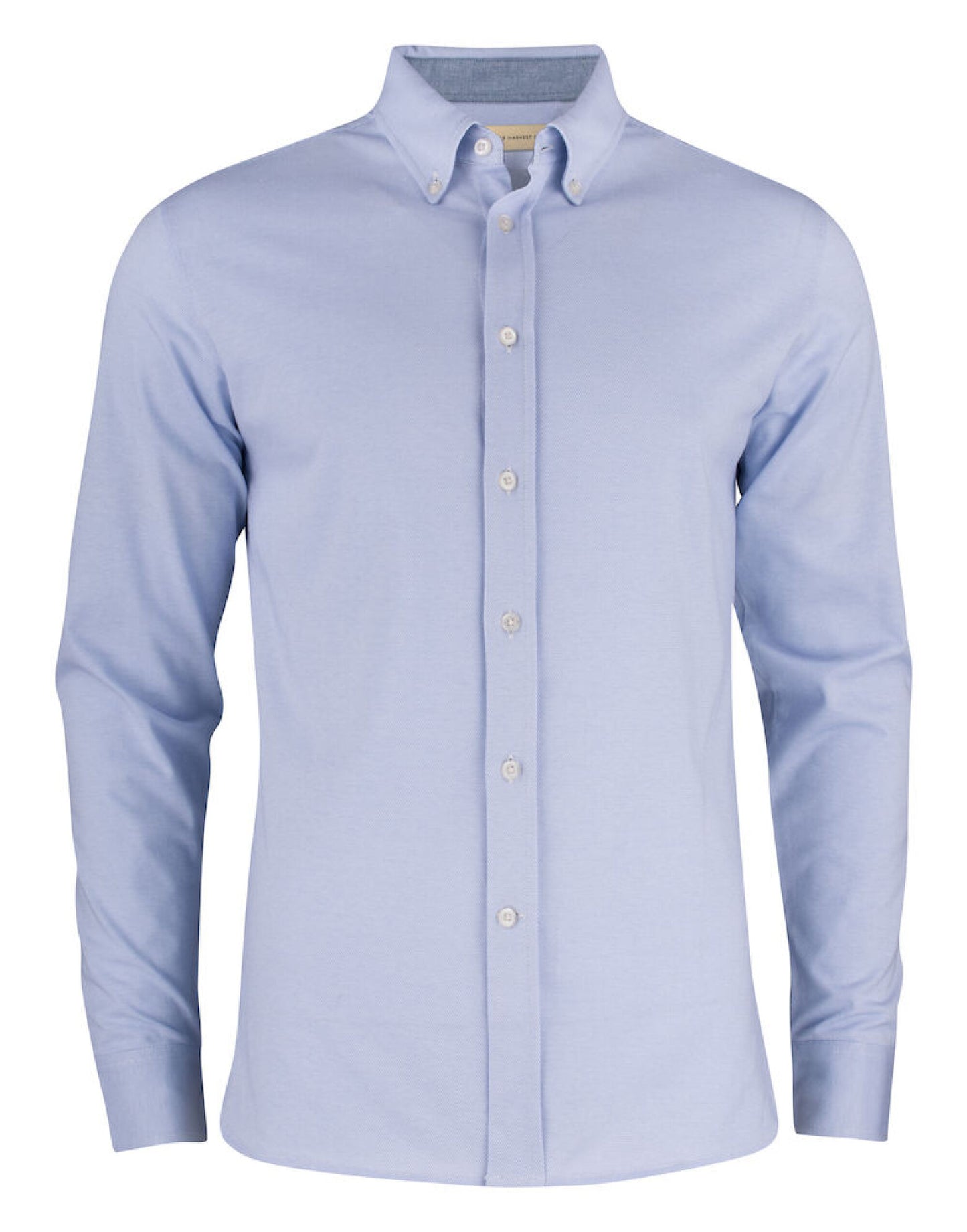 Burlingham Jersey Shirt - Light Blue