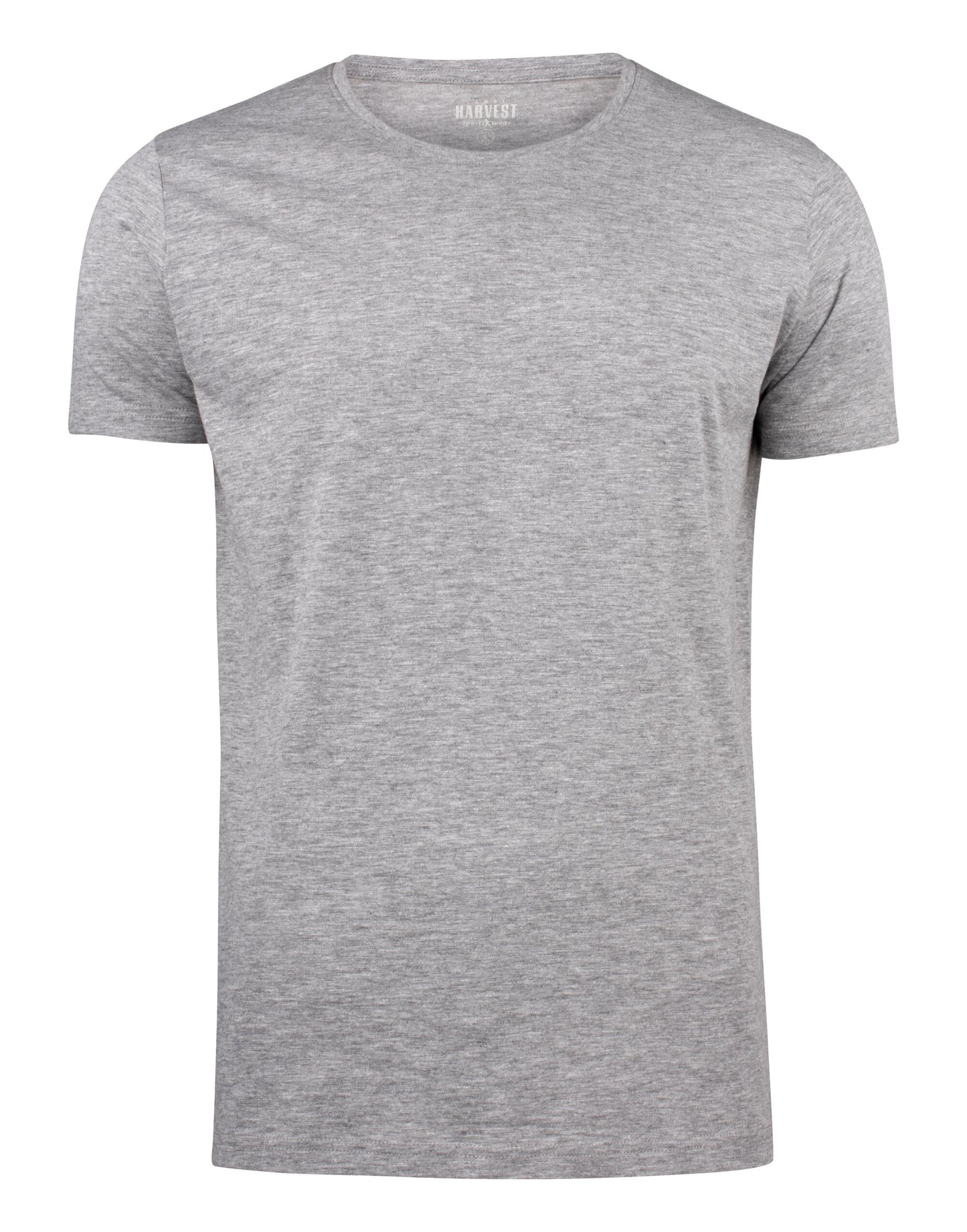 Twoville Crew Neck T-Shirt - Grey Melange