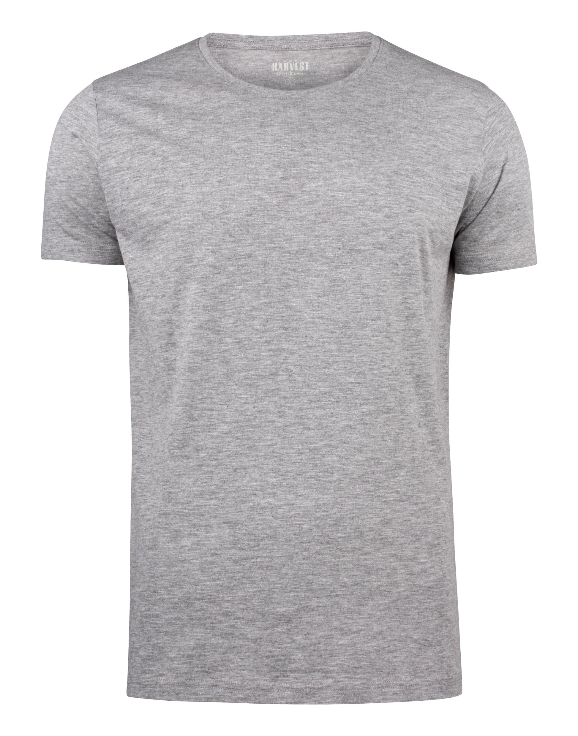 Twoville Crew Neck T-Shirt - Grey Melange