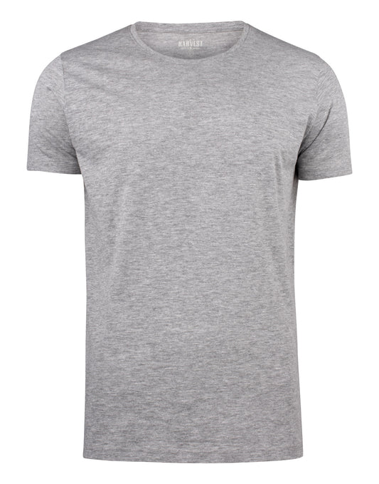 Twoville Crew Neck T-Shirt - Grey Melange