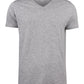 Whailford V-Neck T-Shirt - Grey Melange