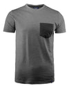 Portwillow Pocket T-Shirt - Black Melange