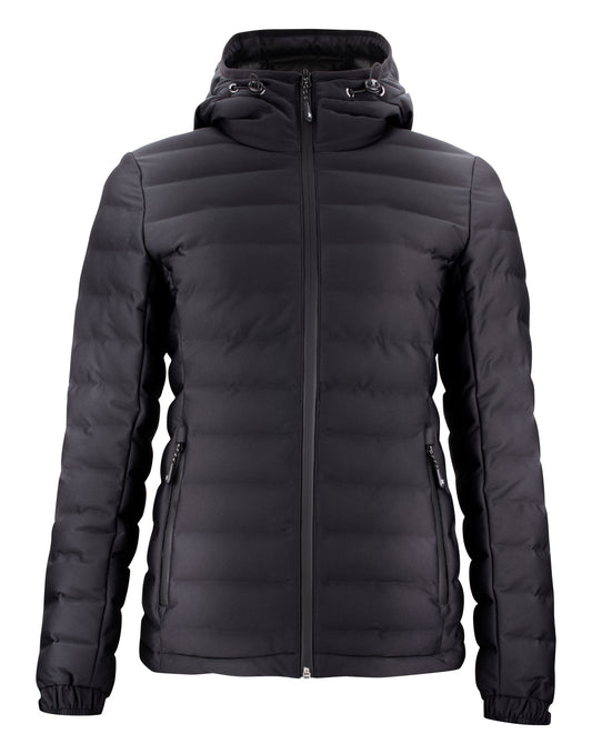Ladies Woodlake Heights Padded Jacket - Black