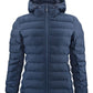 Ladies Woodlake Heights Padded Jacket - Navy