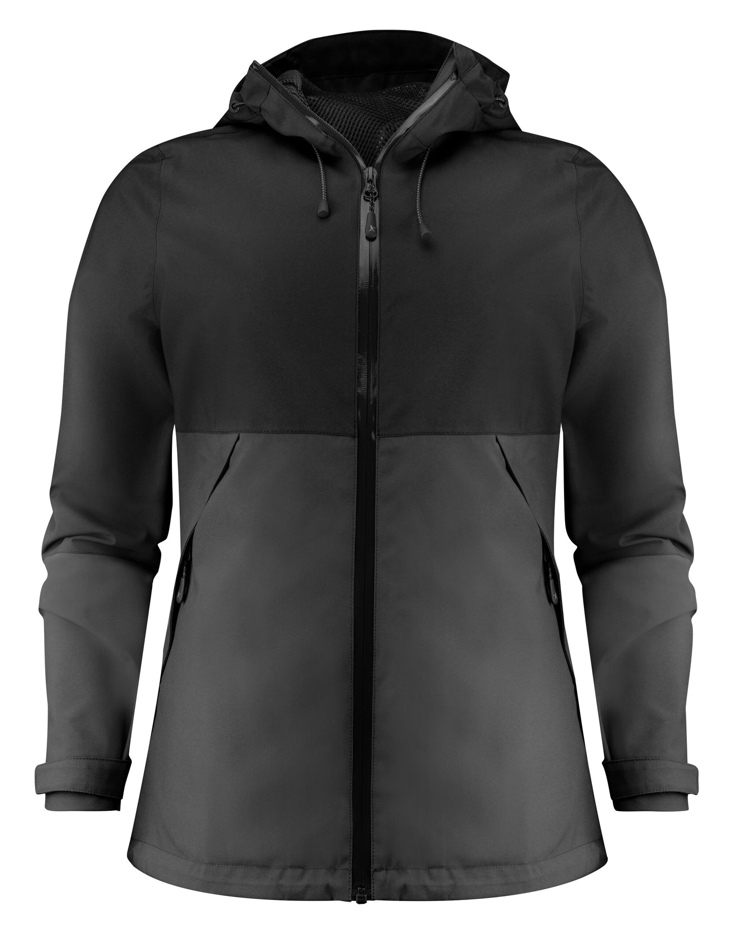 Ladies Northville Two-Tone Shell Jacket - Black