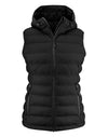 Ladies Woodlake Heights Padded Vest - Black