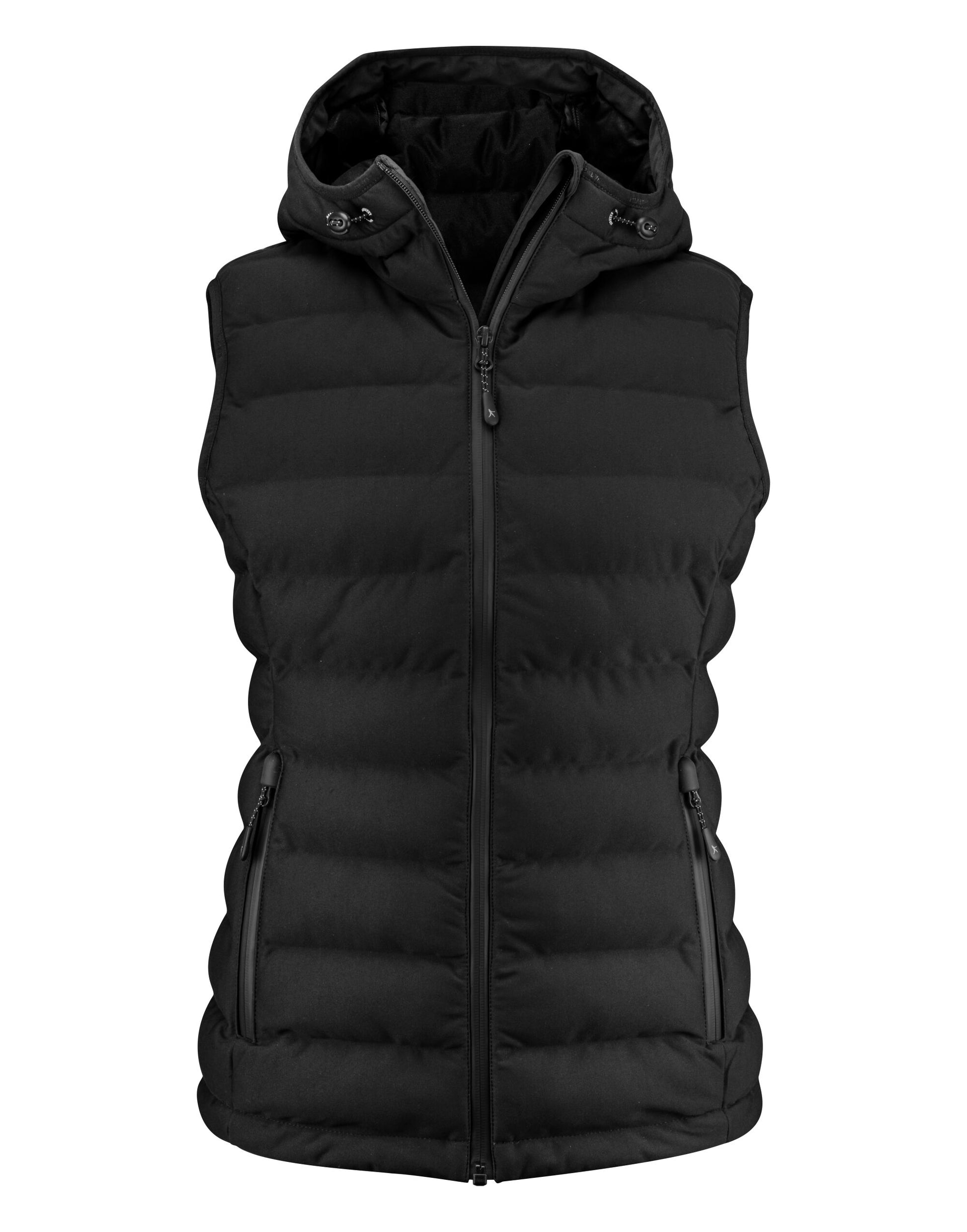 Ladies Woodlake Heights Padded Vest - Black