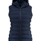 Ladies Woodlake Heights Padded Vest - Navy