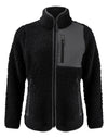 Ladies Kingsley Sherpa Full Zip Fleece - Black