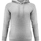 Ladies Hardin Heights Hooded Sweatshirt - Grey Melange