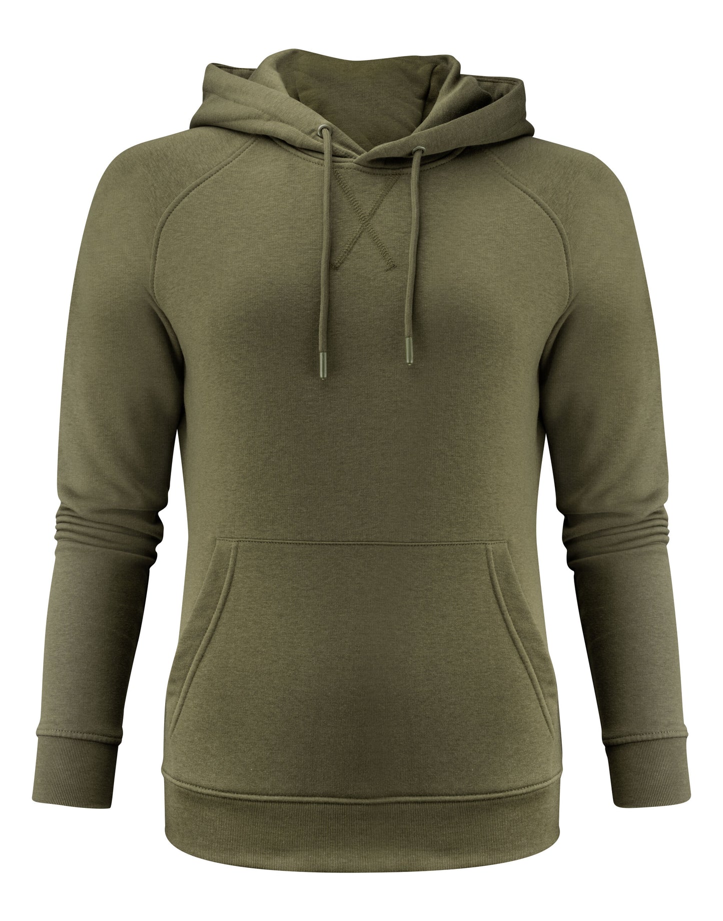 Ladies Hardin Heights Hooded Sweatshirt - Moss Green