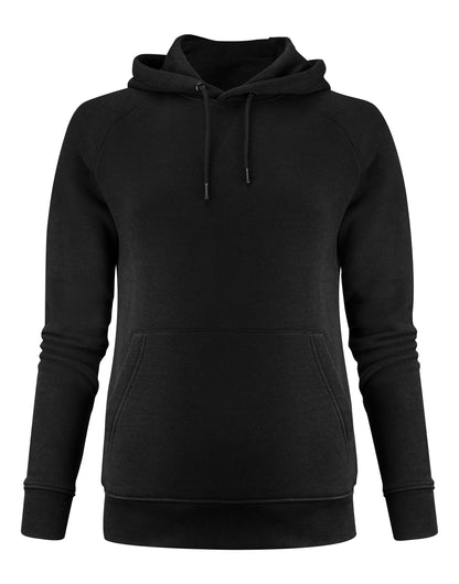 Ladies Hardin Heights Hooded Sweatshirt - Black