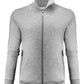 Ladies Melville Heights Full Zip Sweater - Grey Melange