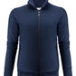 Ladies Melville Heights Full Zip Sweater - Navy