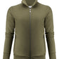Ladies Melville Heights Full Zip Sweater - Moss Green