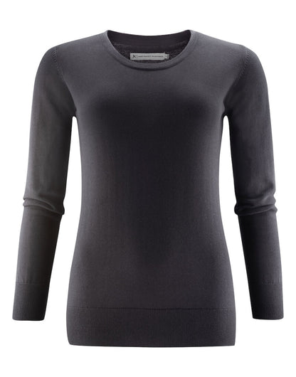 Ashland U-Neck Ladies Knit - Black