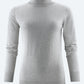Ashland Ladies Turtle Neck - Grey Melange