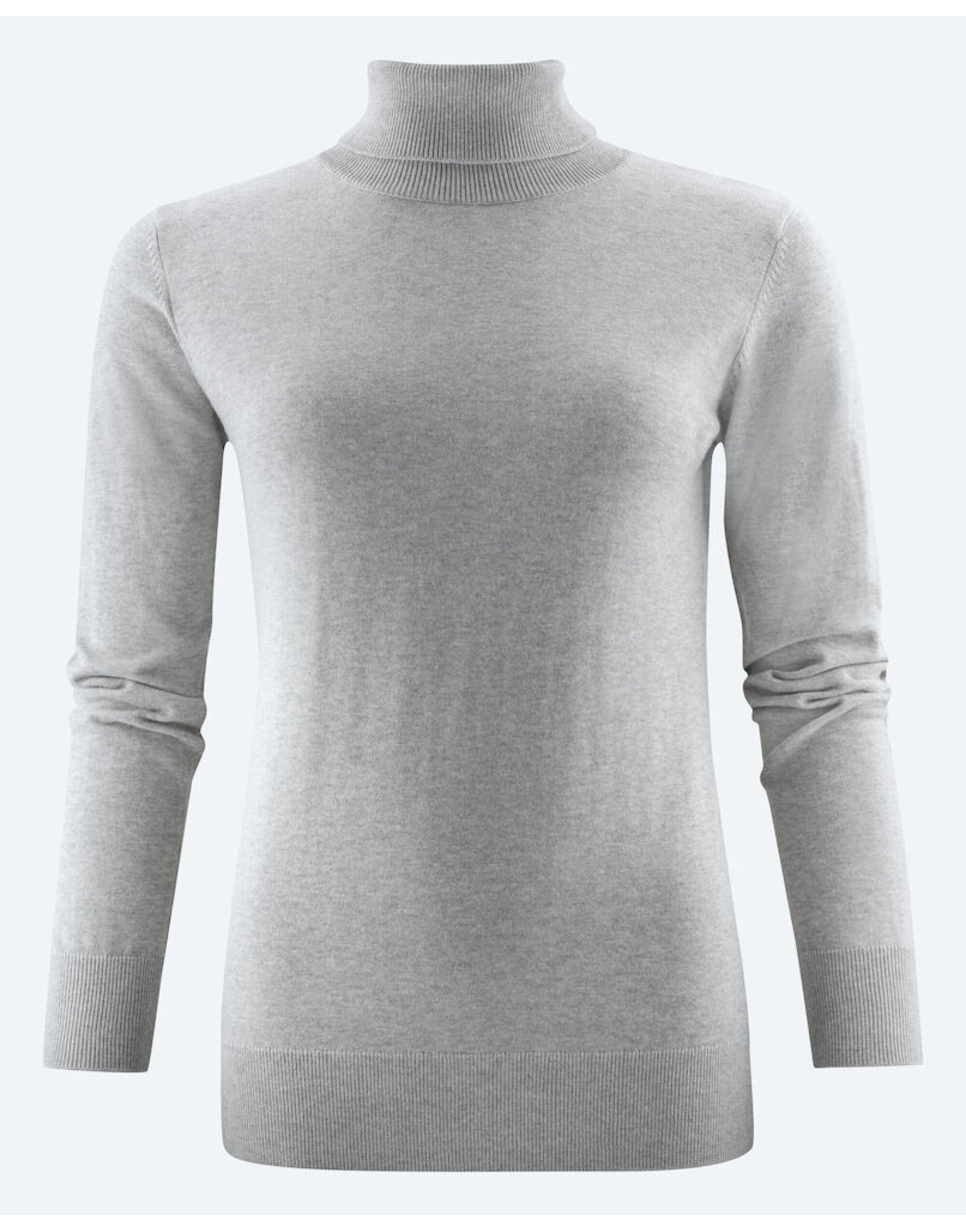 Ashland Ladies Turtle Neck - Grey Melange