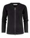 Ladies Knitted Cardigan - Black