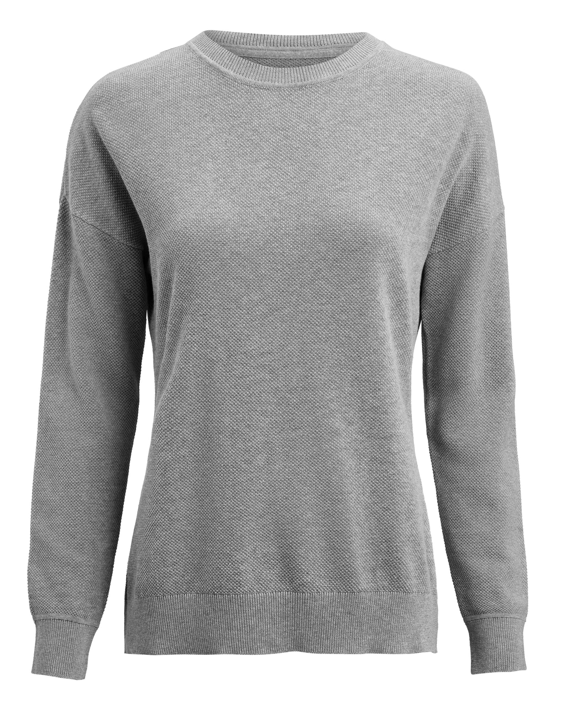 Ladies Ashland Casual Knit - Grey Melange