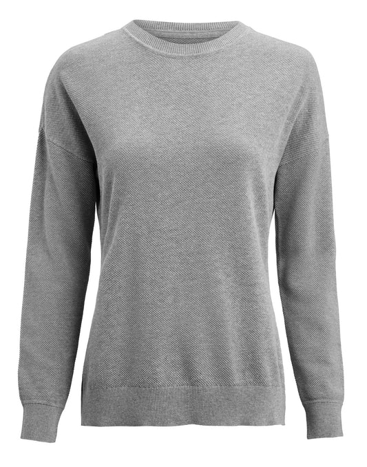 Ladies Ashland Casual Knit - Grey Melange