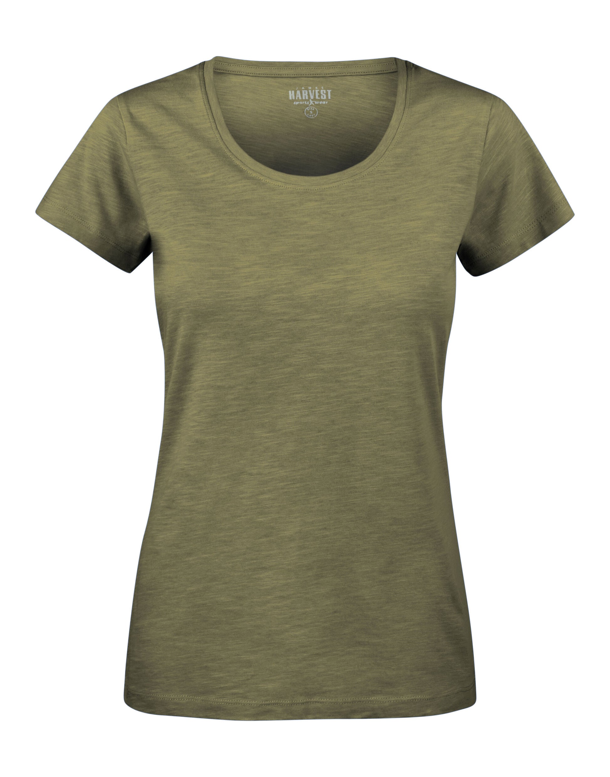 Ladies Twoville T-Shirt - Moss Green