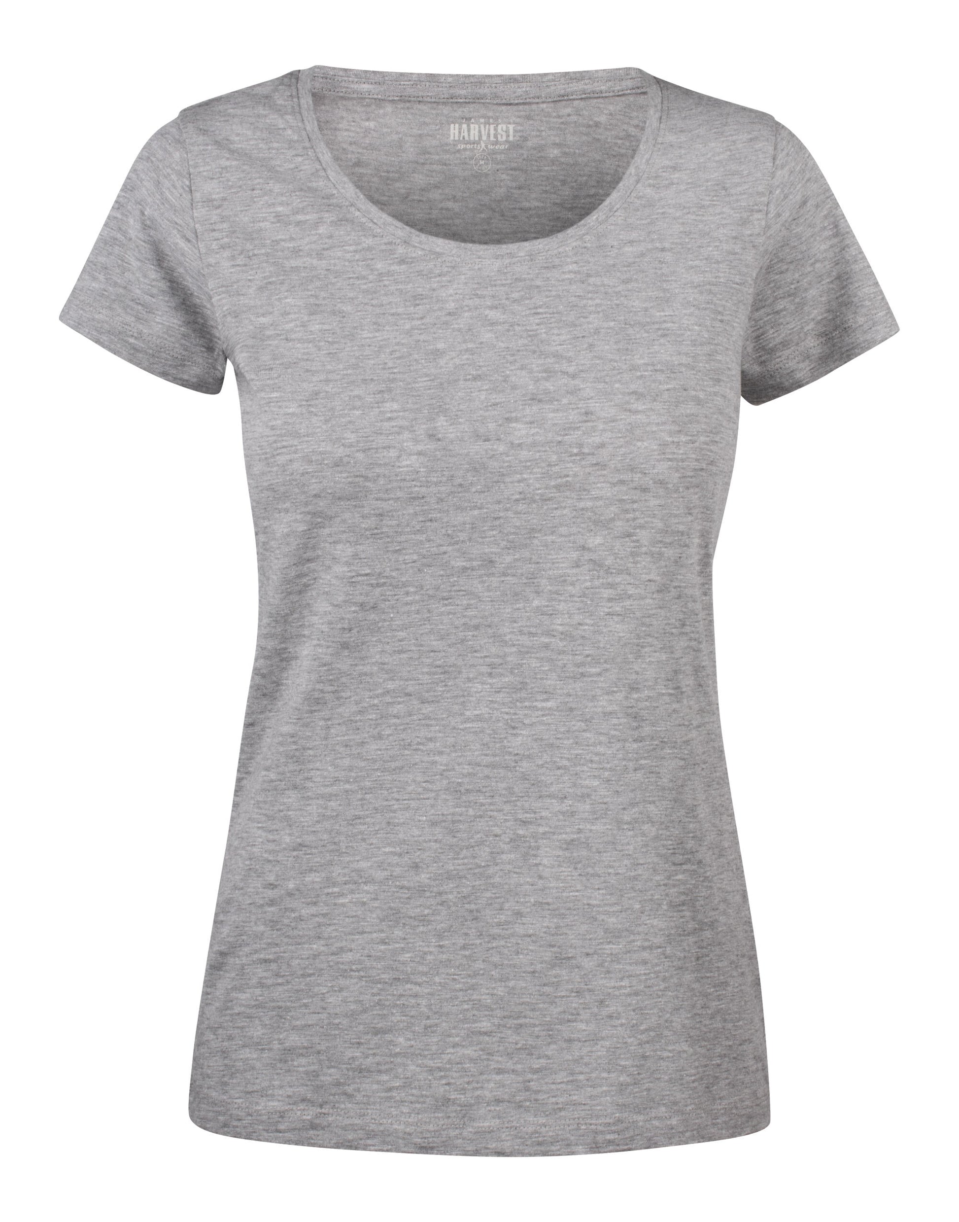 Ladies Twoville T-Shirt - Grey Melange