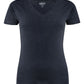 Whailford V-Neck Ladies T - Navy