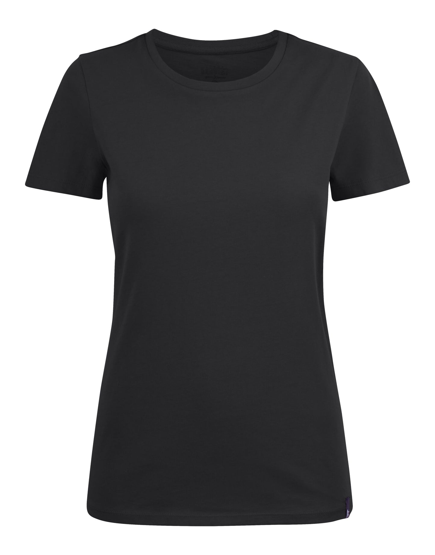 Ladies American U T-Shirt - Black