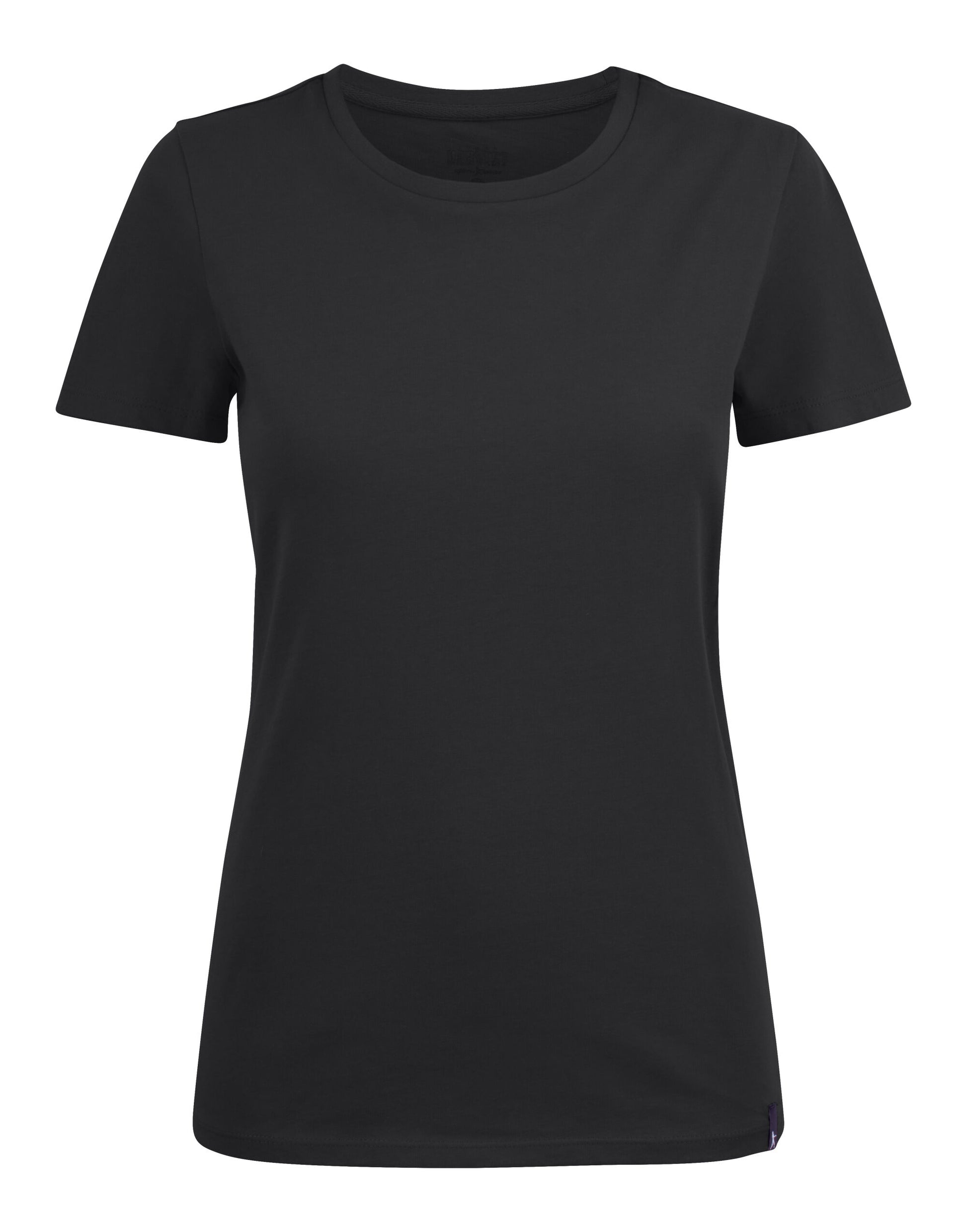 Ladies American U T-Shirt - Black
