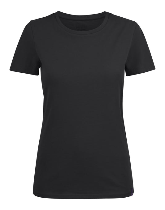 Ladies American U T-Shirt - Black
