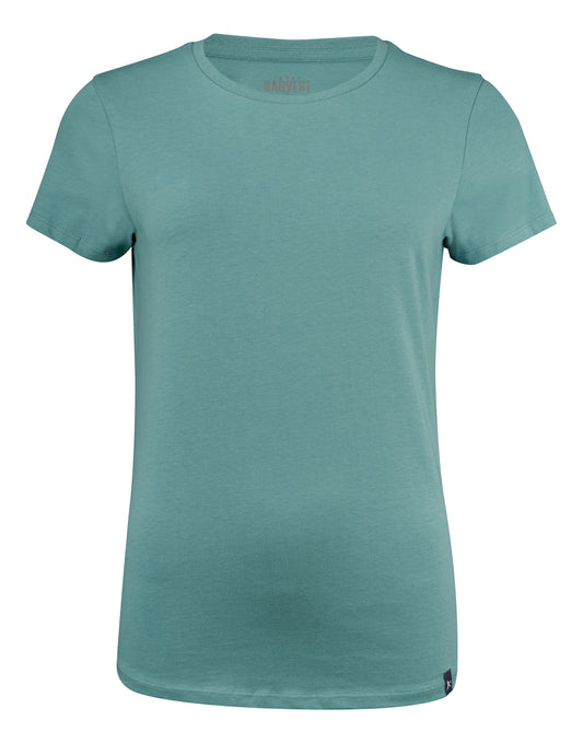 Ladies American U T-Shirt - Aloe Green