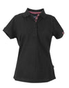 Ladies Avon Polo Shirt - Black