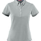 Larkford Ladies Pique Polo - Grey Melange